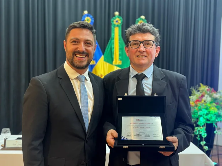 Com 40 anos de trajetória, Carlos Dall’Agnol é reconhecido como Trabalhador Modelo